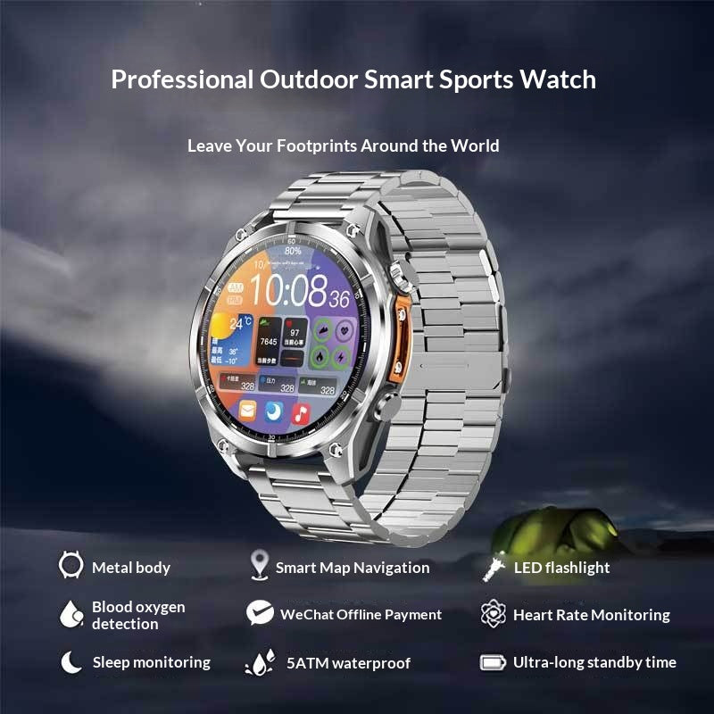 Smartwatch sport outdoor luminoso