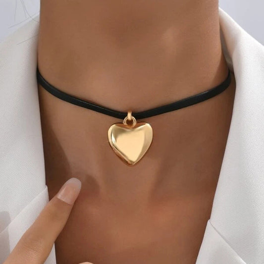 Collana con ciondolo cuore da donna