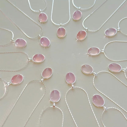 Collana Quarzo Rosa