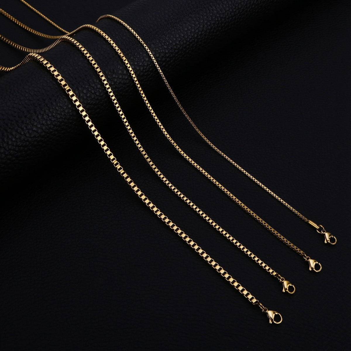 Catena acciaio maglie quadrate