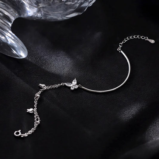 Bracciale Farfalla Argento 925