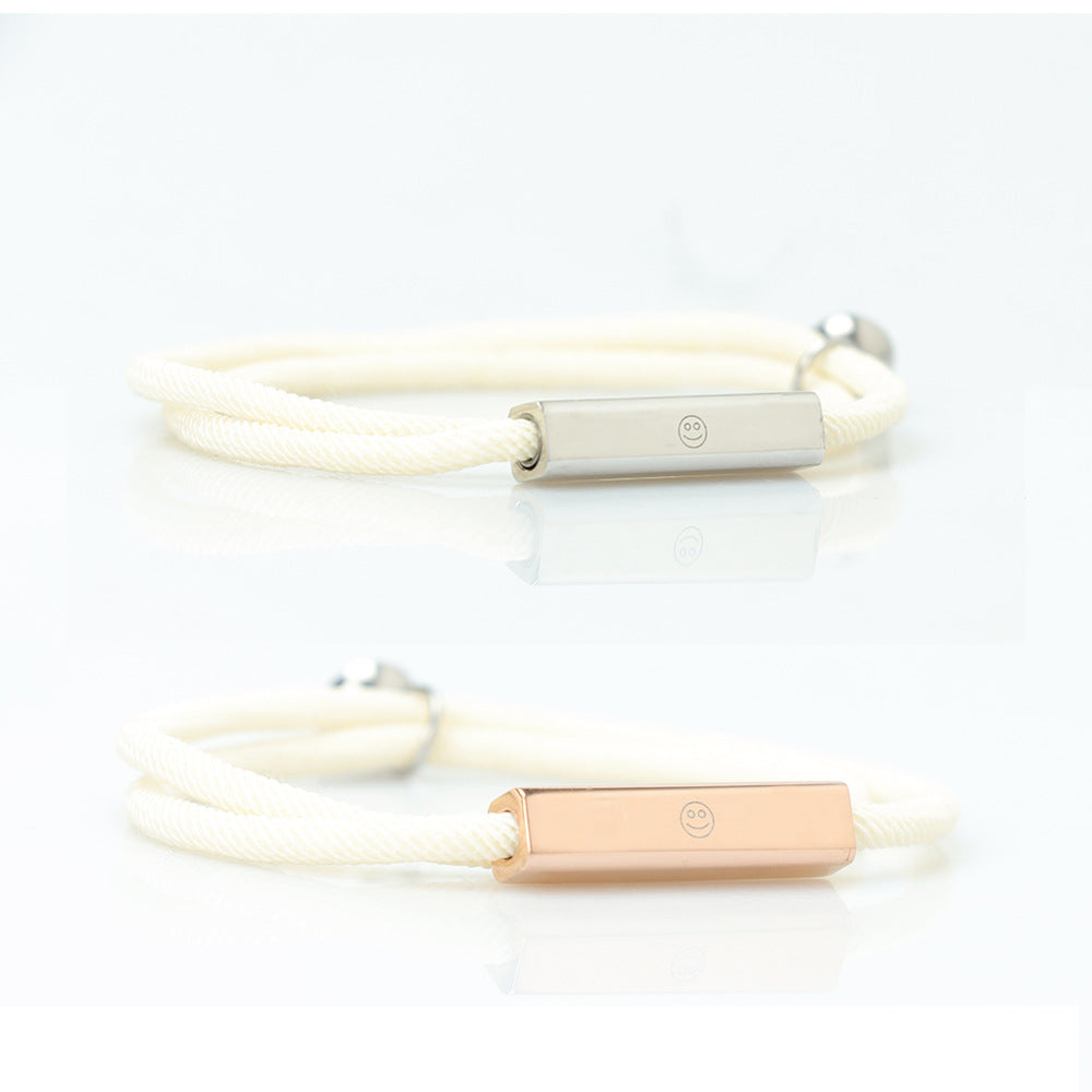 Braccialetto magnetico coppia acciaio