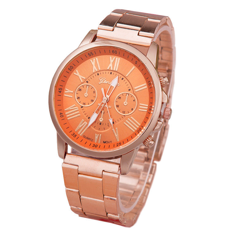Orologio donna acciaio al quarzo casual