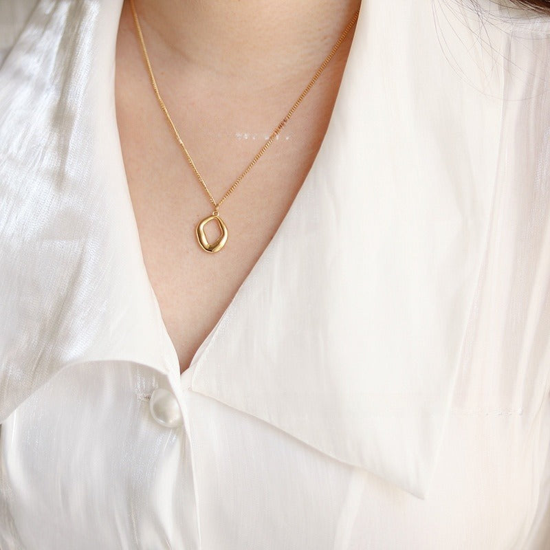 Collana geometrica circolare