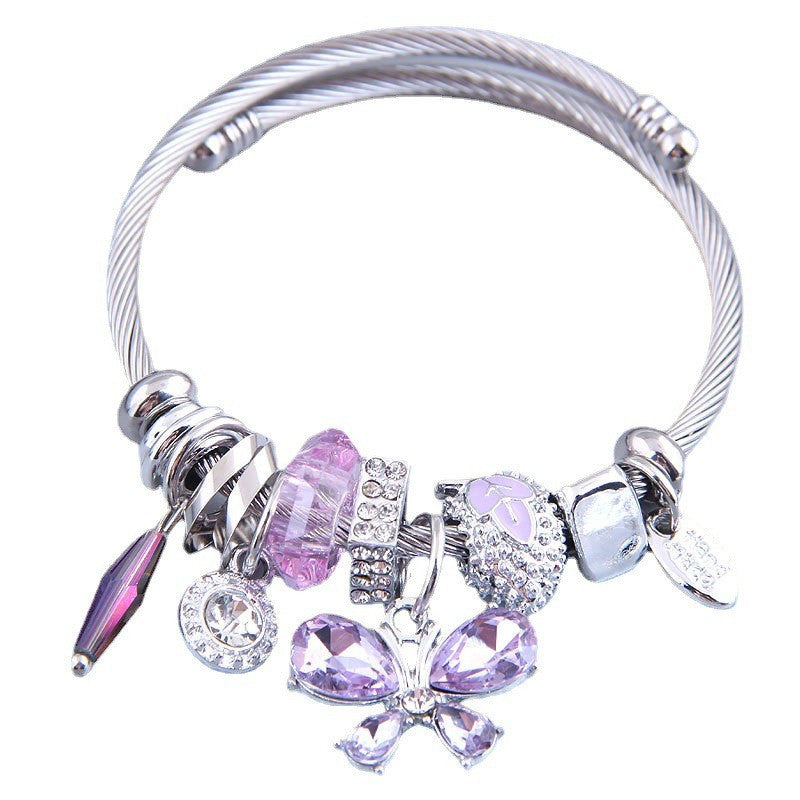 Bracciale Farfalla e Nappa