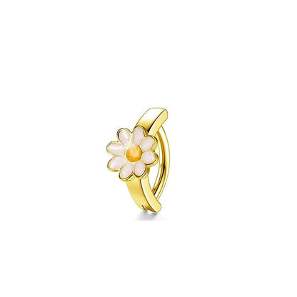 Piercing ombelico zircone in acciaio e rame