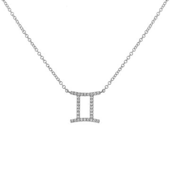 Collana zodiacale con zirconi