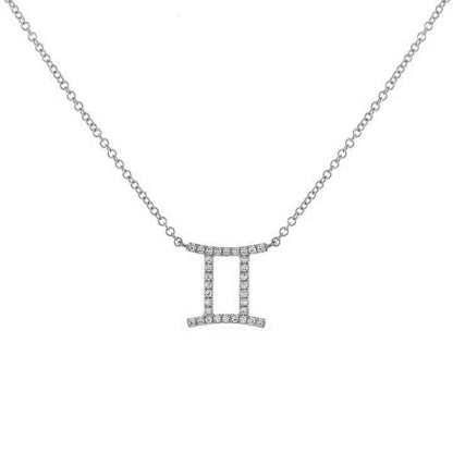Collana zodiacale con zirconi