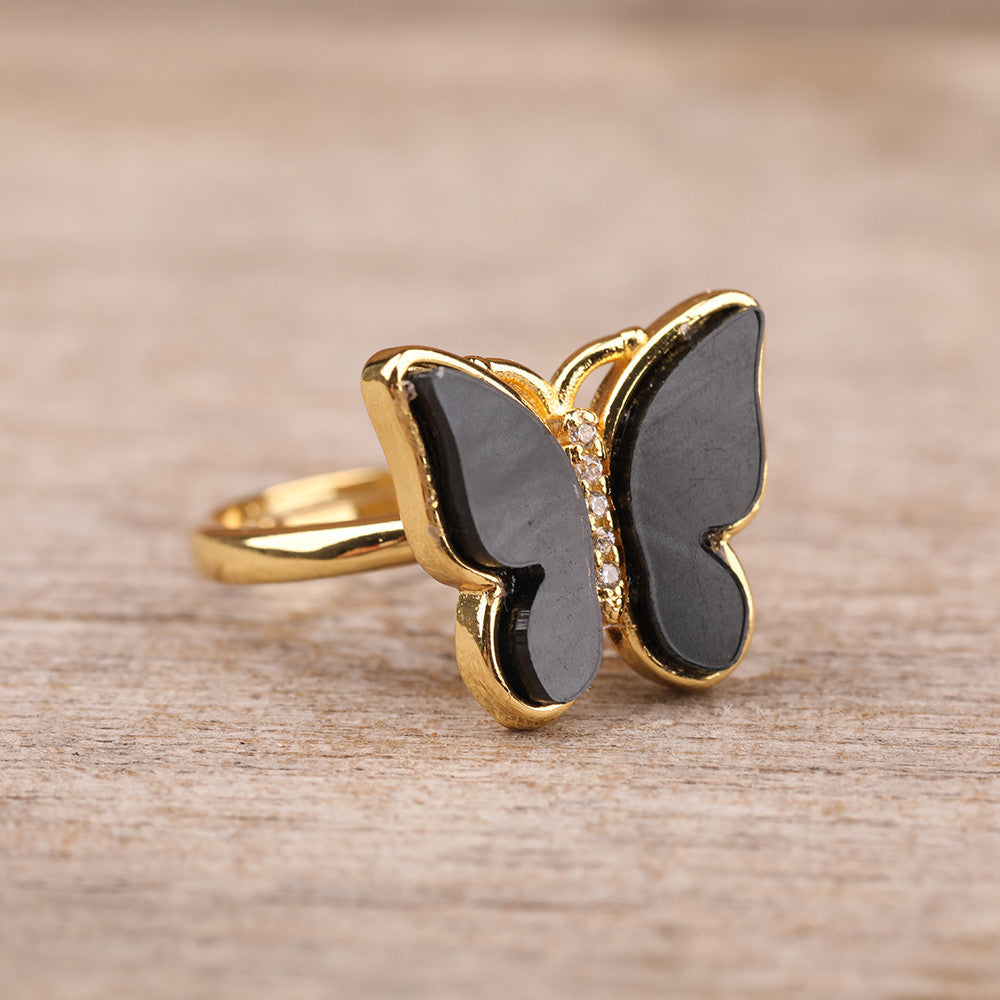 Anello farfalla ruotabile