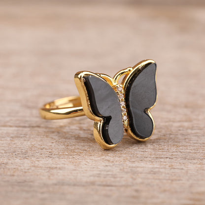 Anello farfalla ruotabile