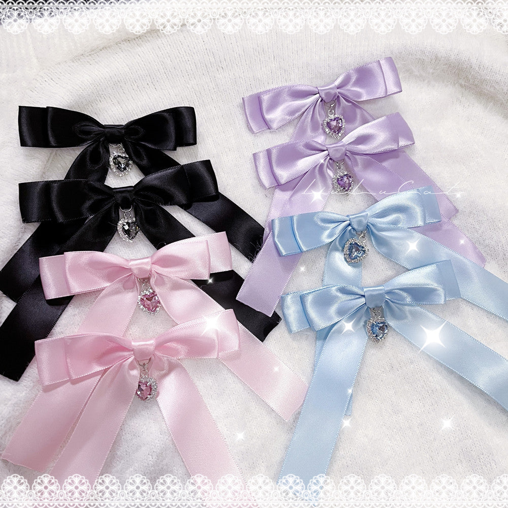Fermaglietto farfalla strass
