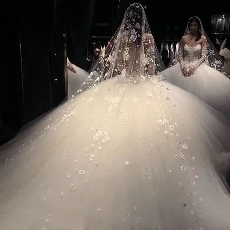 Diadema perle e strass