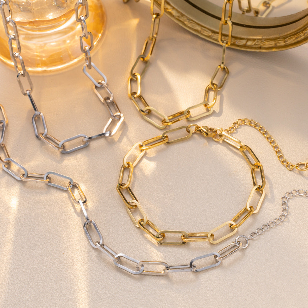 Collana Minimalista Hip-Hop