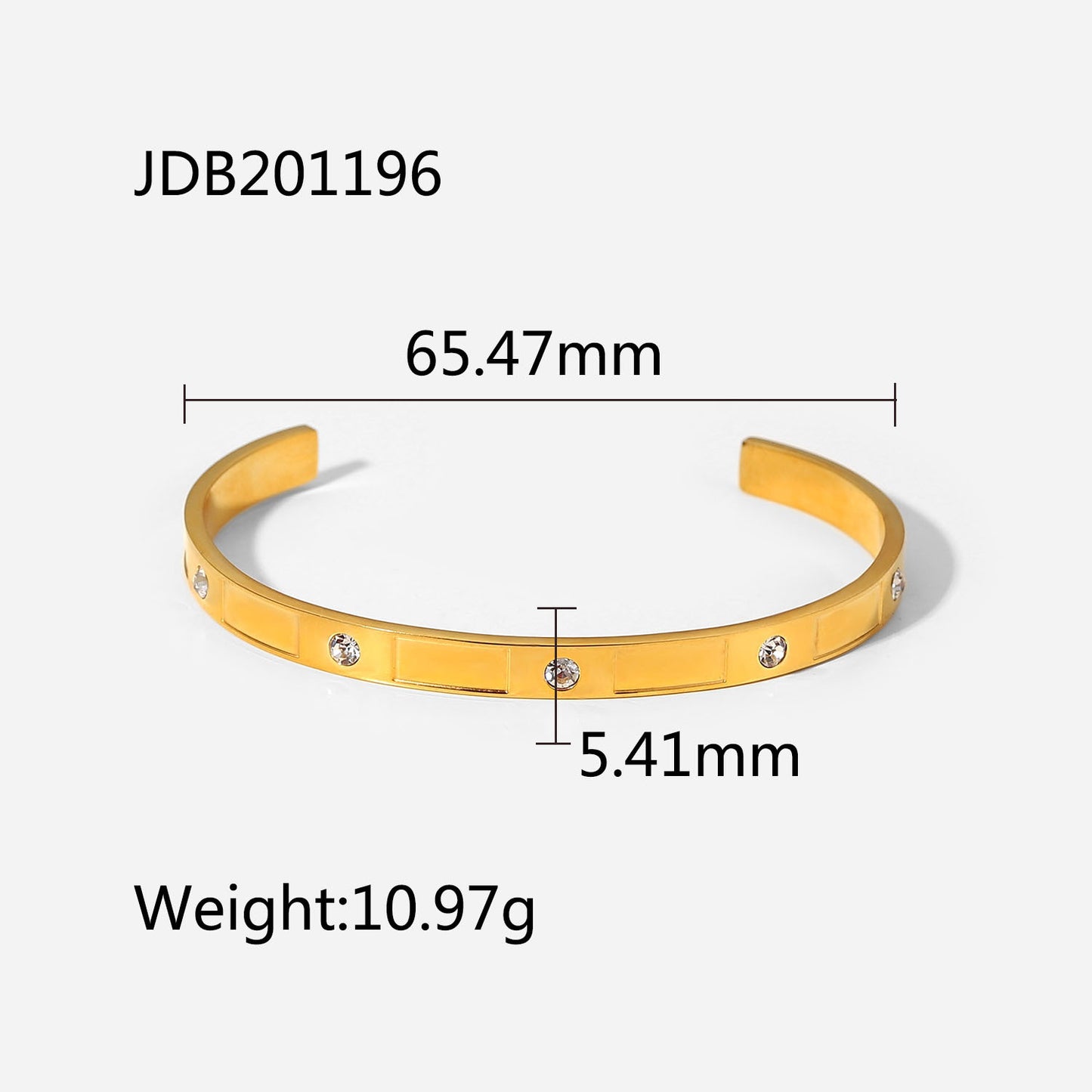 Bracciale titanio stile retrò