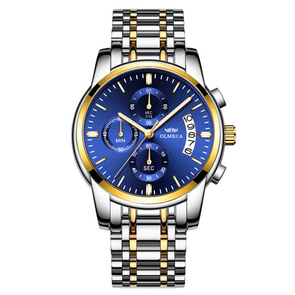 Orologio acciaio luminoso farfalla