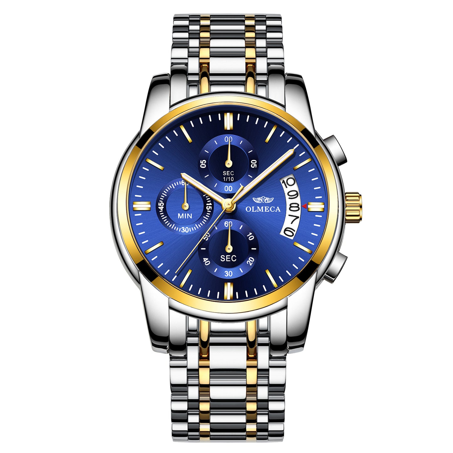 Orologio acciaio luminoso farfalla