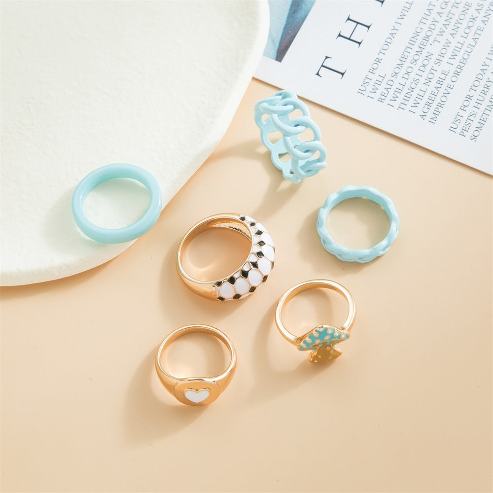 Set anelli resina