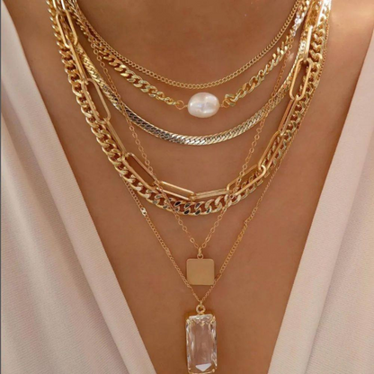 Collana oro vintage donna