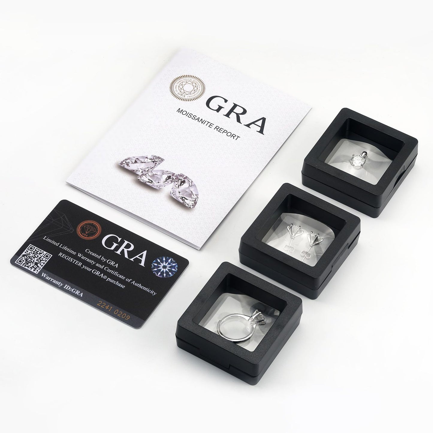 Collana moissanite sei artigli