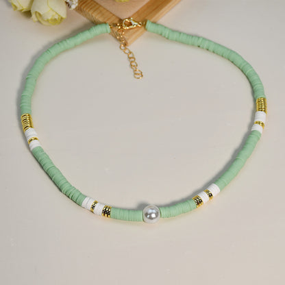 Collana bohém corta perle
