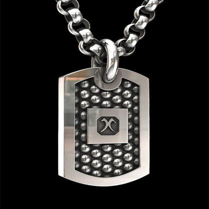 Collana teschio vintage
