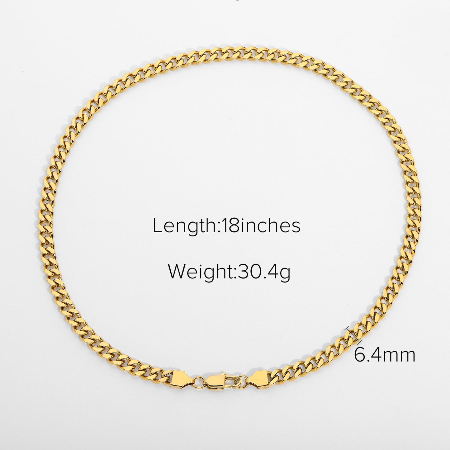 Collana acciaio inossidabile 4 mm