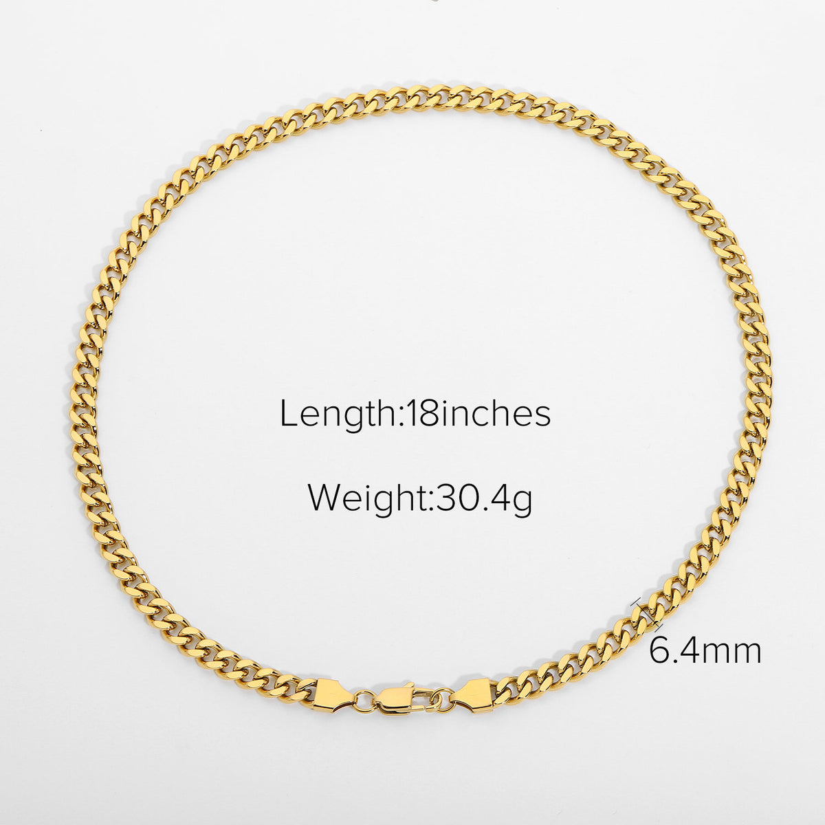 Collana acciaio inossidabile 4 mm