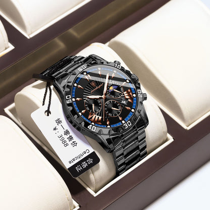 Orologio luminoso multifunzione al quarzo