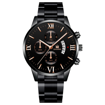 Orologio uomo acciaio business