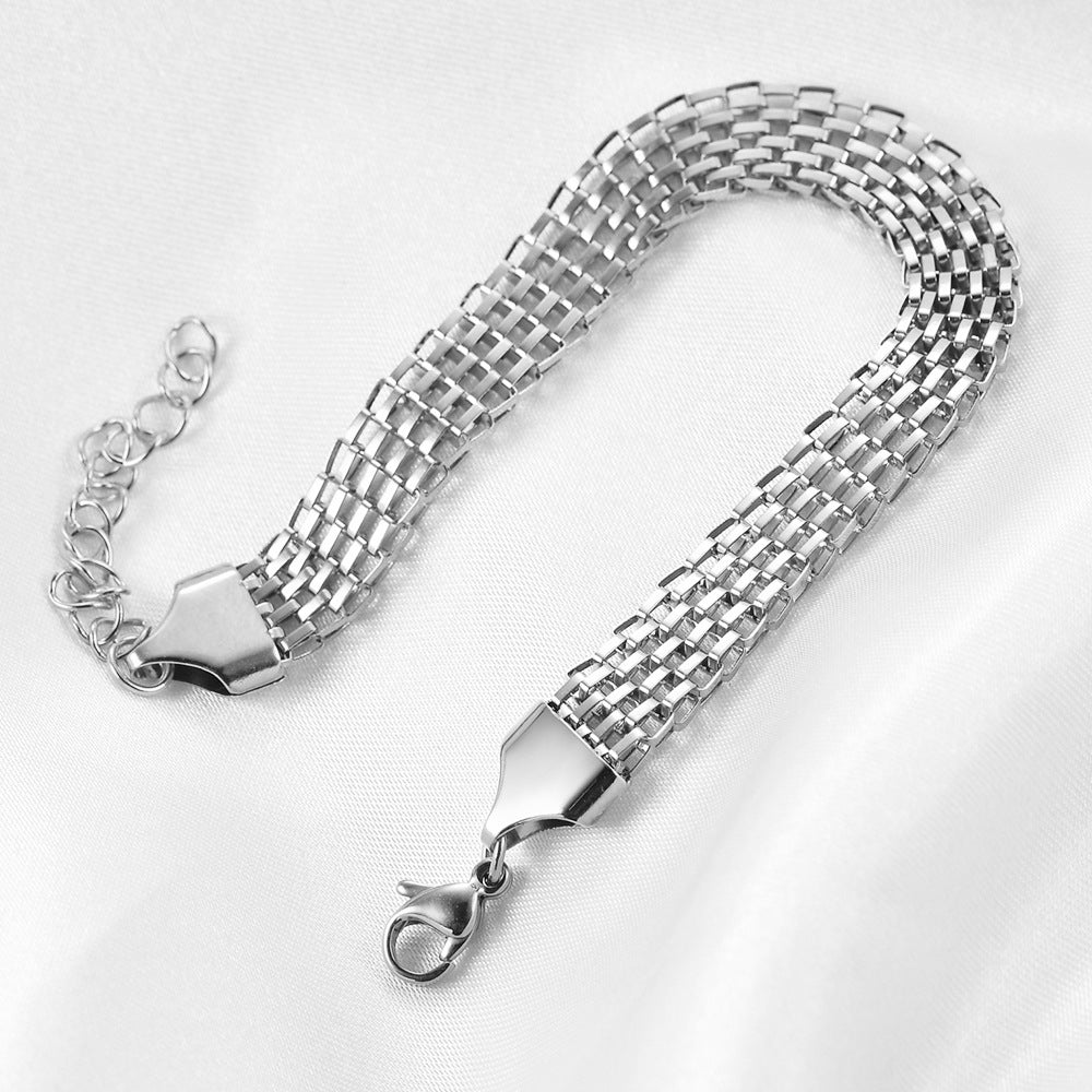 Bracciale titanio twist oro