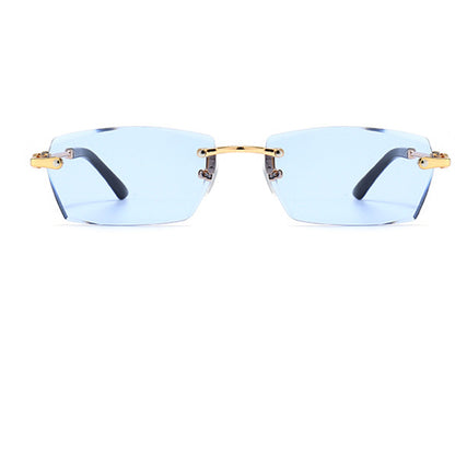 Occhiali da sole senza montatura gelatina
