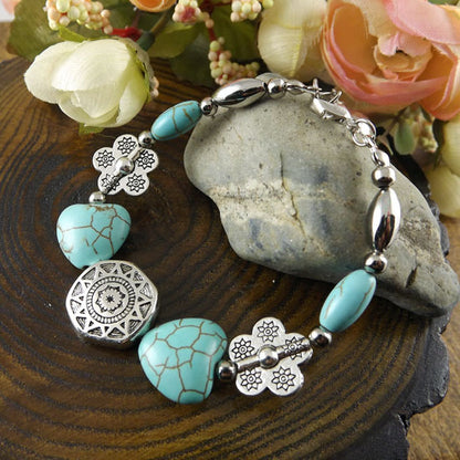 Bracciale pietre cuore