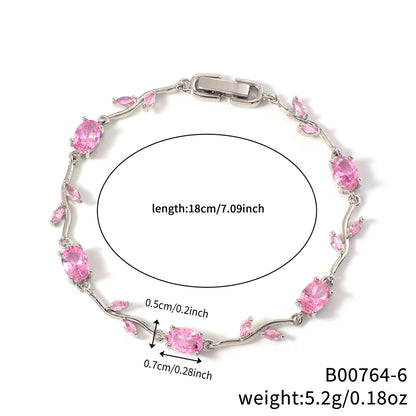 Bracciale Zircone Geometrico