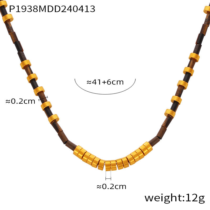 Collana minimalista retrò