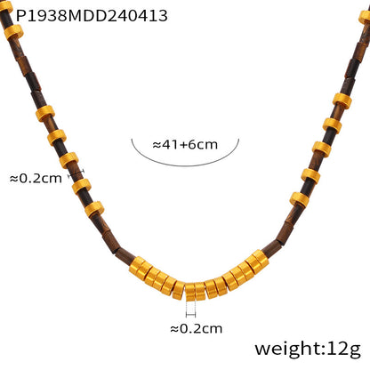 Collana minimalista retrò