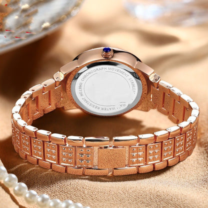Orologio cristalli scintillante