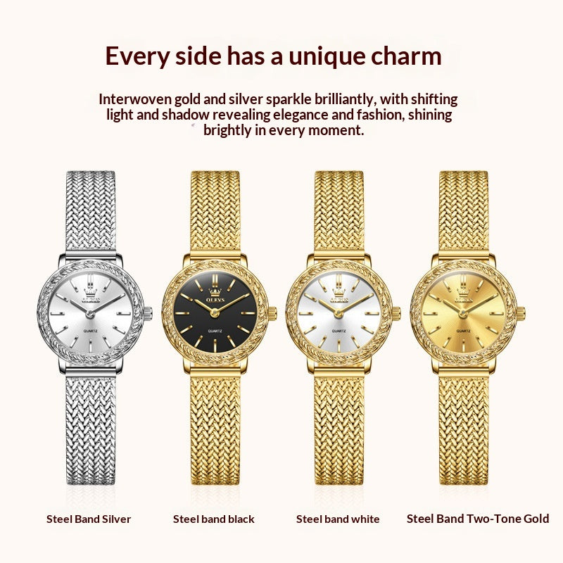 Orologio quadrato strass vintage
