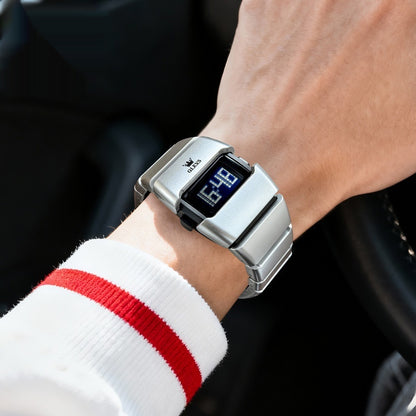 Orologio digitale quadrato premium