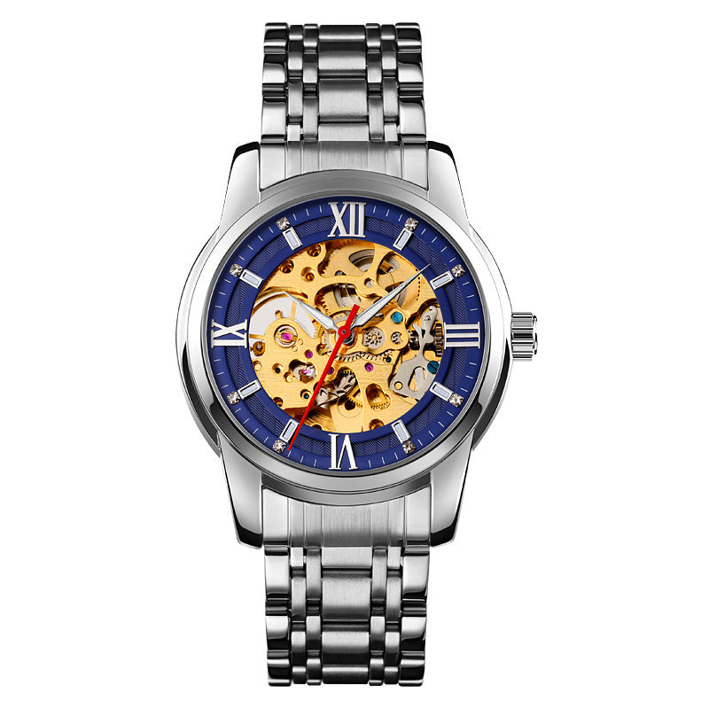 Orologio uomo automatico pelle