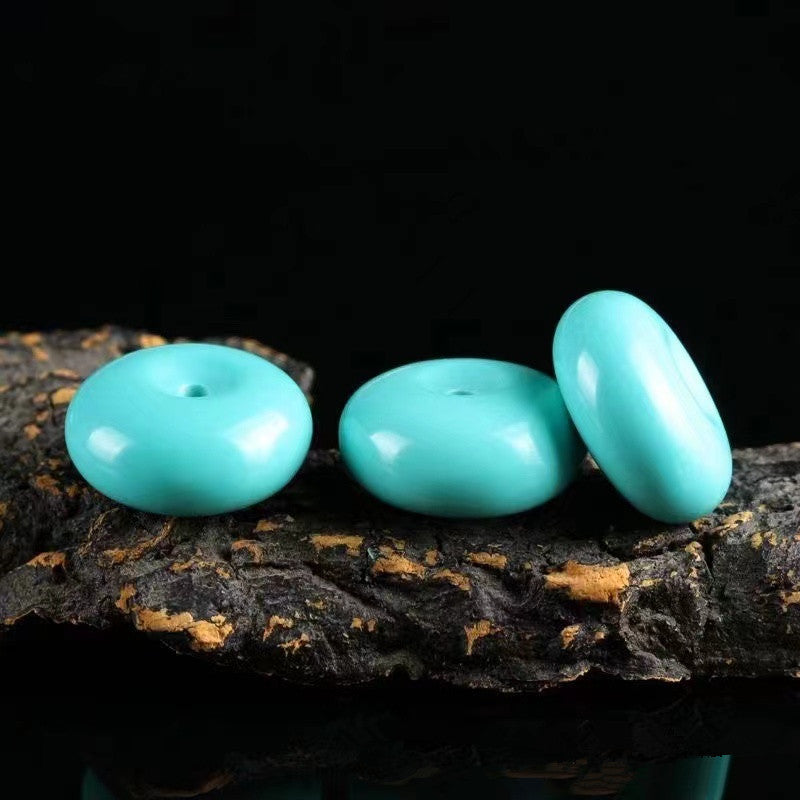 Anello porcellana turchese