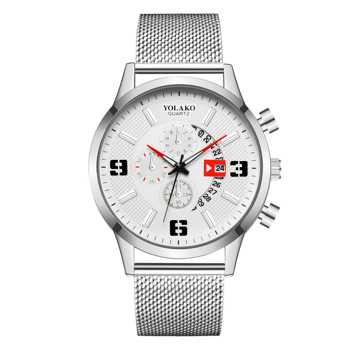 Orologio digitale con calendario grande