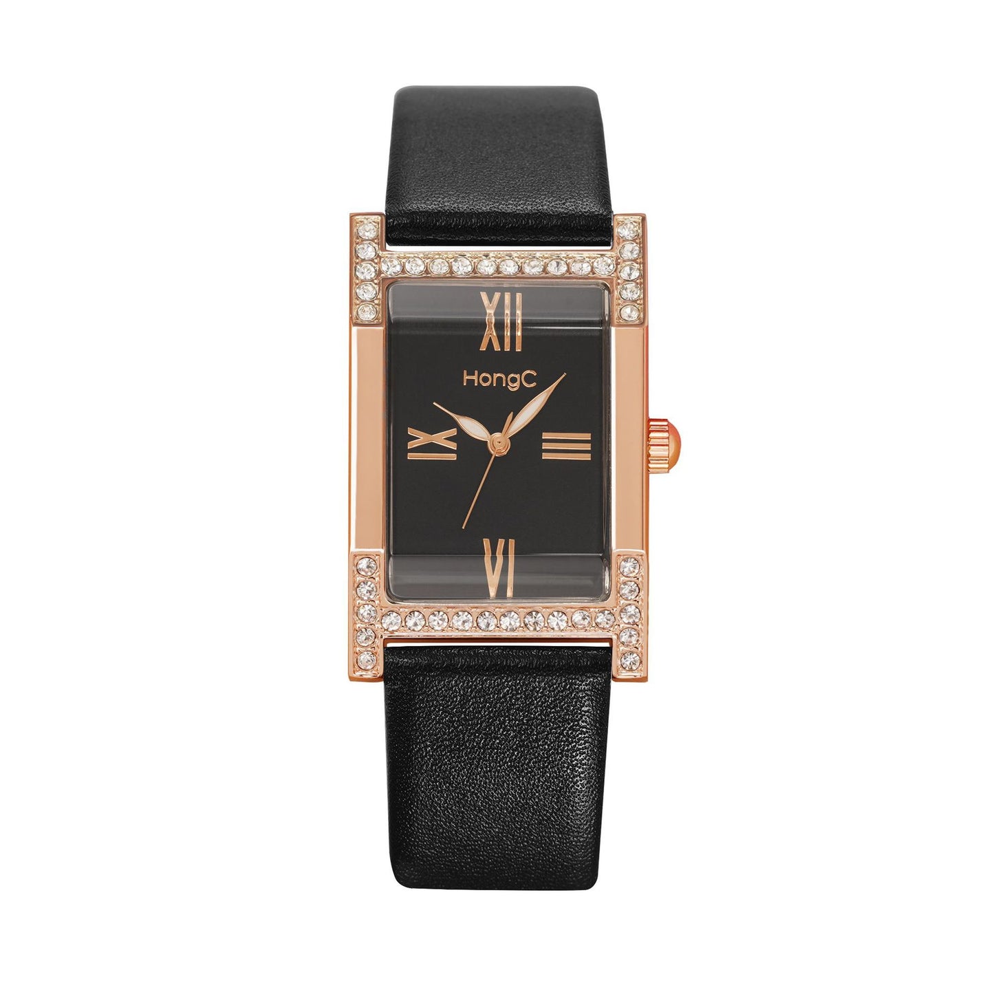 Orologio da donna quadrato retrò stile britannico