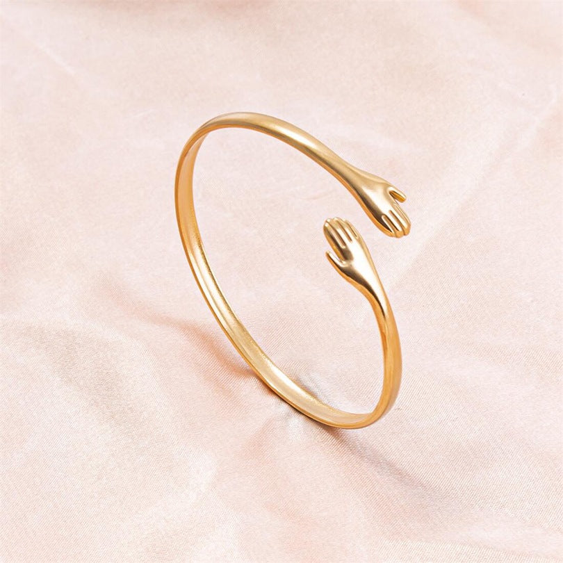 Bracciale serpente regolabile in acciaio