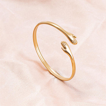 Bracciale serpente regolabile in acciaio