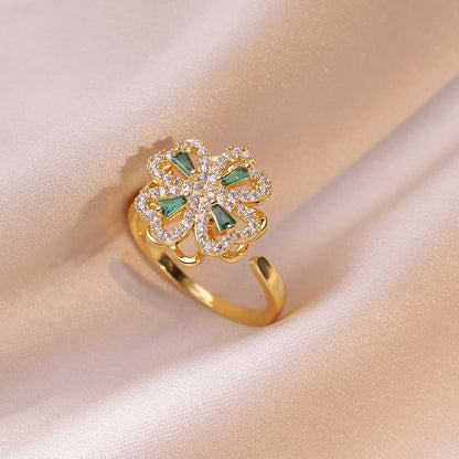 Collana cuore girante