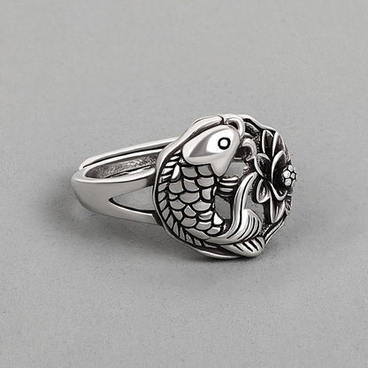 Anello Loto e Carpa