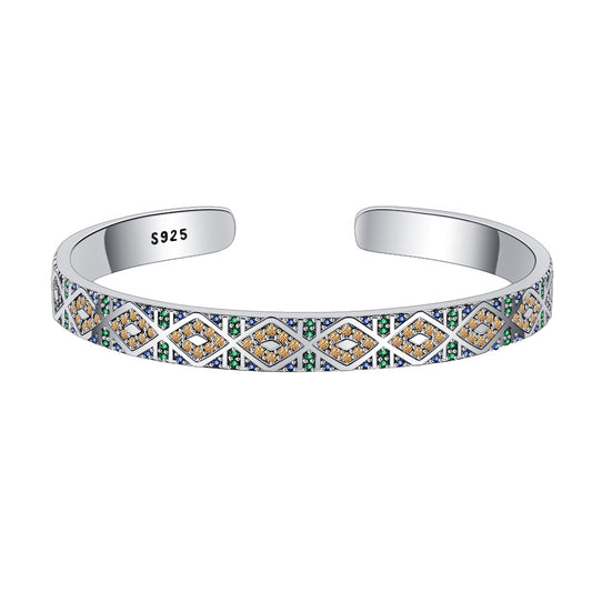 Bracciale geometrico etnico
