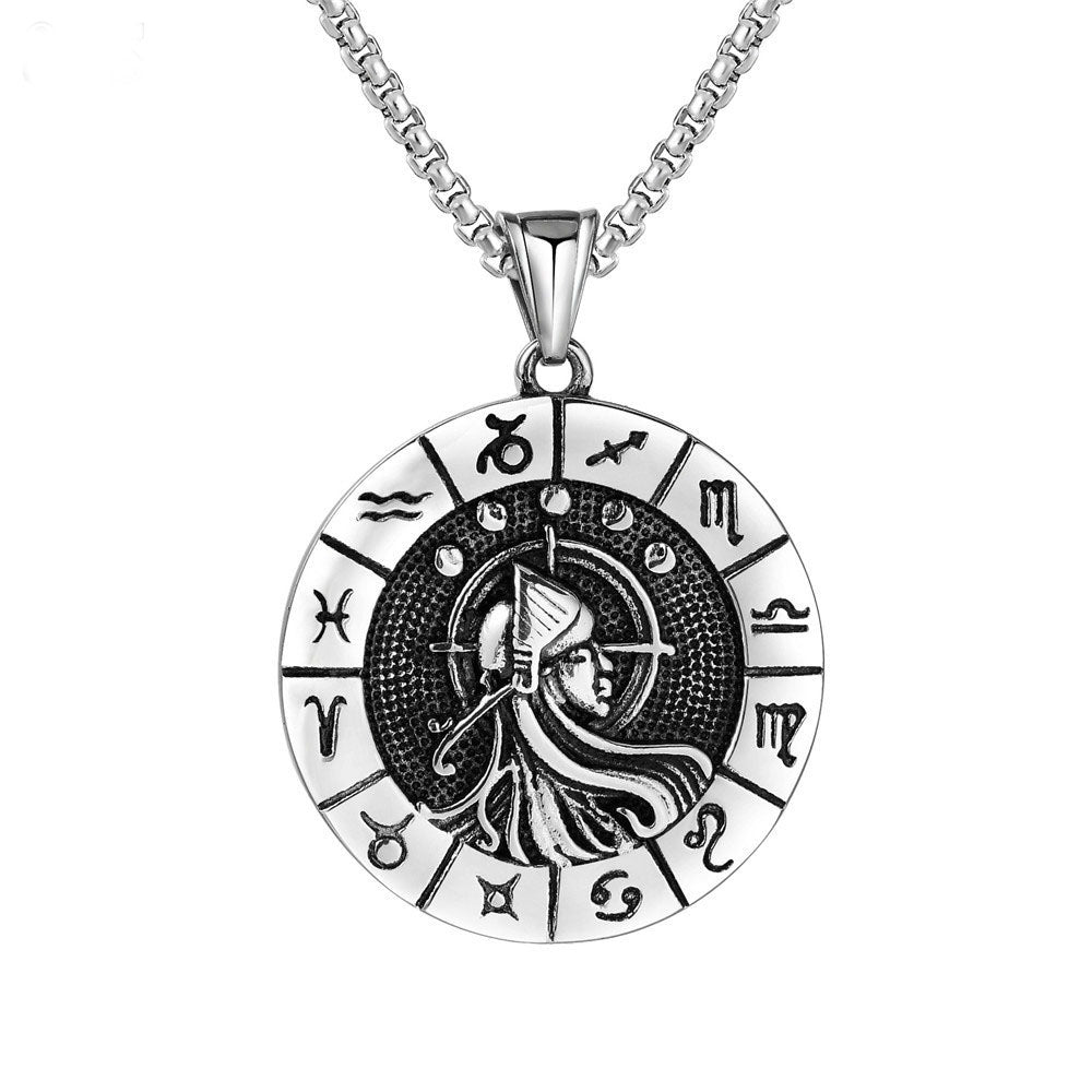 Collana segni zodiacali acciaio inossidabile