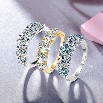 Anello zircone incastonato in lega