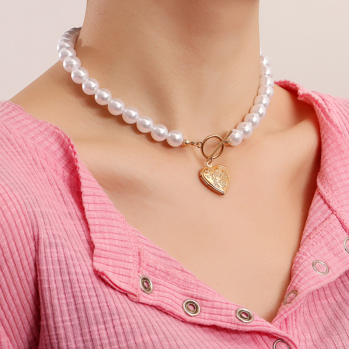 Collana perle barocche da donna
